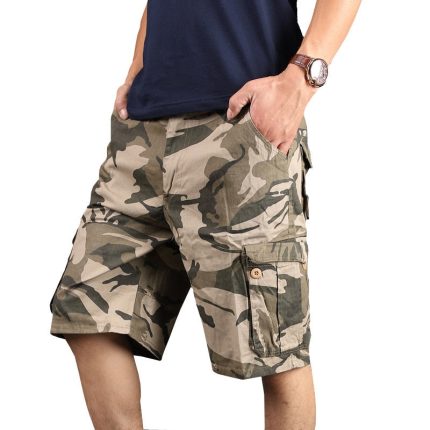 The Ultimate Camouflage Cargo Experience Shorts